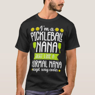 Funny Grandma Pickleball Nana Pappa Coola Paddle B T Shirt