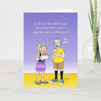 Funny Grandpa Birthday Greeting Card Kort
