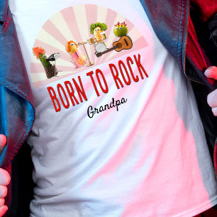 Funny Grandpa Gift - Coola Veggie Music Älskare T Shirt