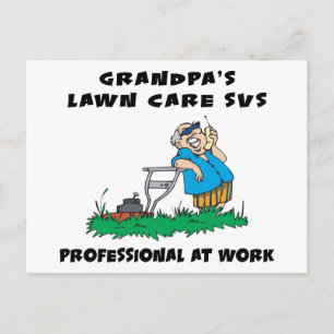 Funny Grandpa Gift Vykort