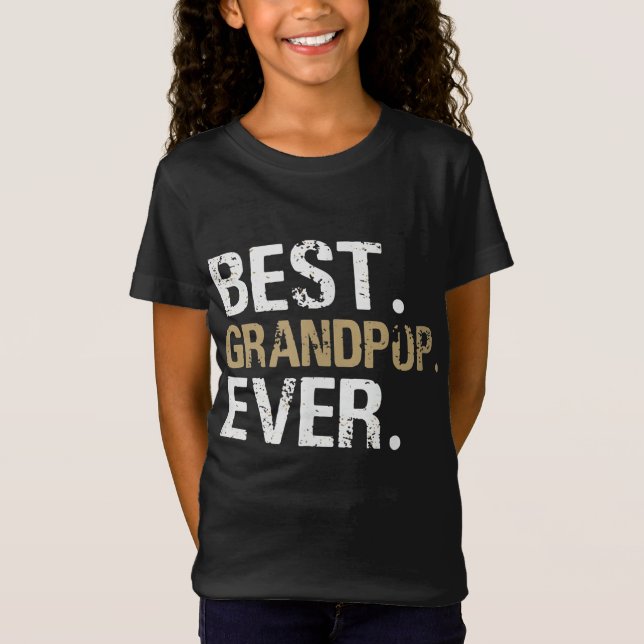 Funny Grandson | Bästa morpop någonsin T Shirt (Framsida)