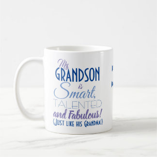 Funny Grandson Kaffemugg