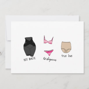 Funny Granny Panties Valentines day-platta kort