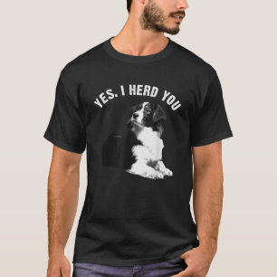 Funny Gräns Collie Art Manar Women Puppy Gräns Col T Shirt