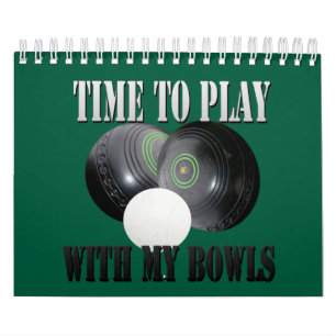 Funny Gräsmatta Bowls Bilder och Puns, kalender
