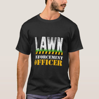 Funny Gräsmatta Enforcement Officer Mwing Gift För T Shirt