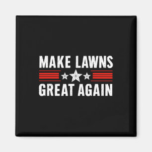Funny Gräsmatta Mower Pappa Gardener Make Lawns Un Magnet
