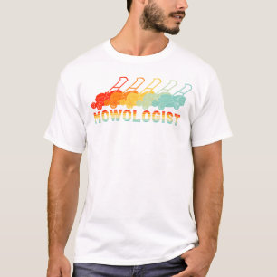 Funny Gräsmatta Mower Vintage Mowolog Yard Work Gr T Shirt