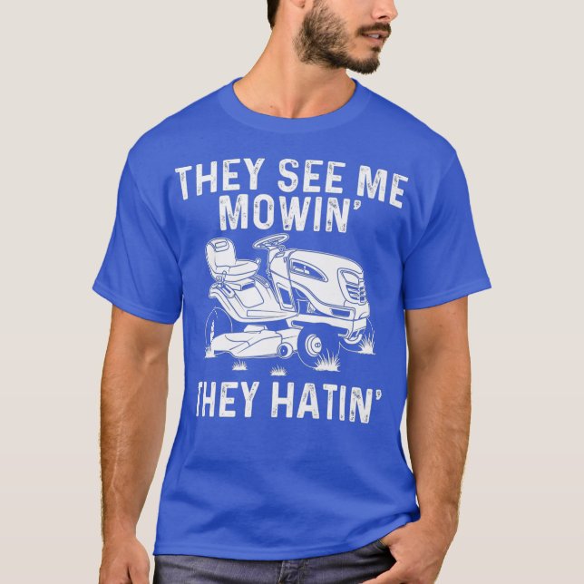 Funny Gräsmatta Mwing Gift Manar Women Gräsmatta M T Shirt (Framsida)