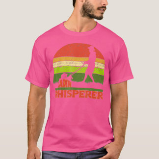 Funny Gräsmatta Whisperer Mwing Gift Landscaping T Shirt