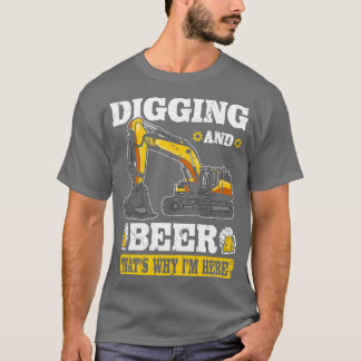 Funny grävmaskin t shirt