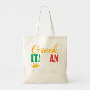 FUNNY GREEK ITALIAN PRINCESS Proud Greece Pride G Tygkasse