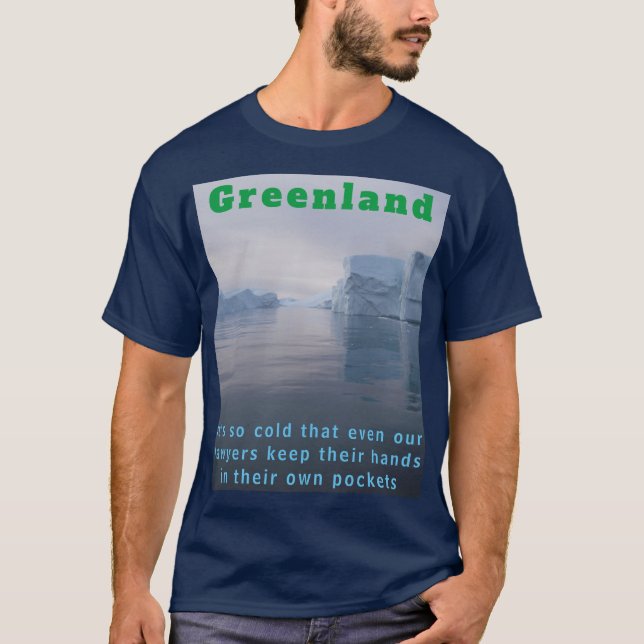 Funny Green Lawyer Joke T Shirt (Framsida)