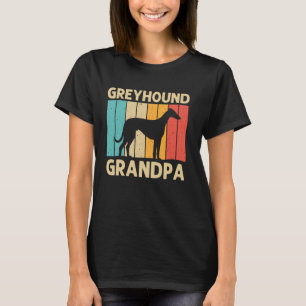 Funny Greyhound for Grandpa Pappa Italy Greyhound T Shirt