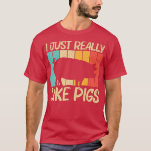 Funny Gris Design För manar Kvinnor Gris-lantgårds T Shirt