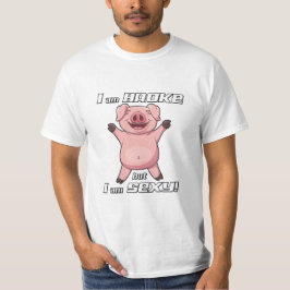 Funny Gris Sexy Fattig - T-Shirt