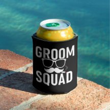 Funny Groom Squad Bröllopsfest Design