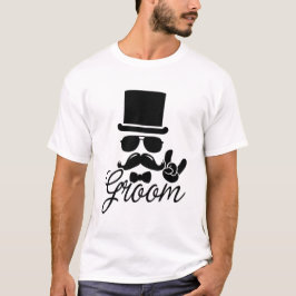 Funny Groom Tee for Bachelor Party & Bröllop