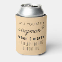 Funny Groomsman Bröllop Frieri Elegant Tuscan