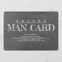 Funny Groomsman eller Best Man Frieri kort