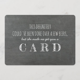 Funny GROOMSMAN Frieri Inbjudningar