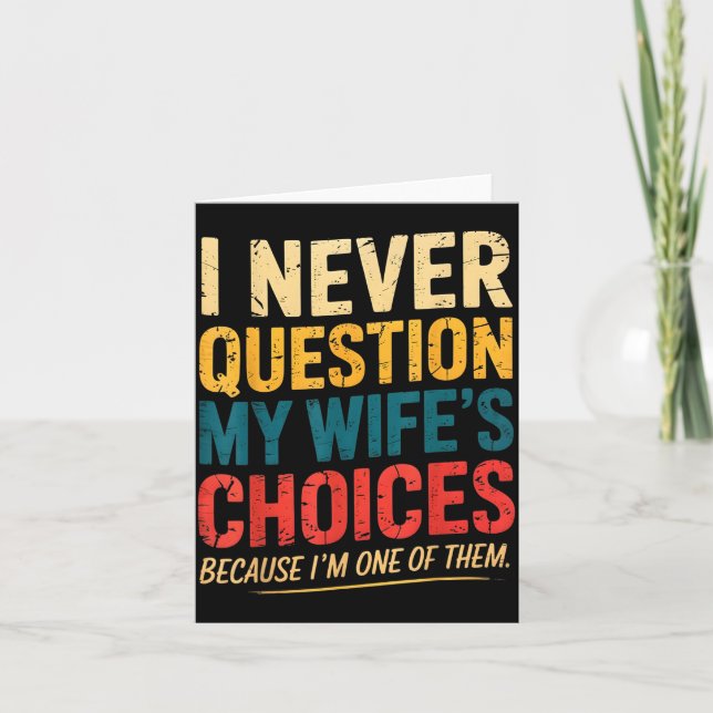 Funny Groovy Dad Joke Quote For Husband Fathers Da Kort (Framsida)