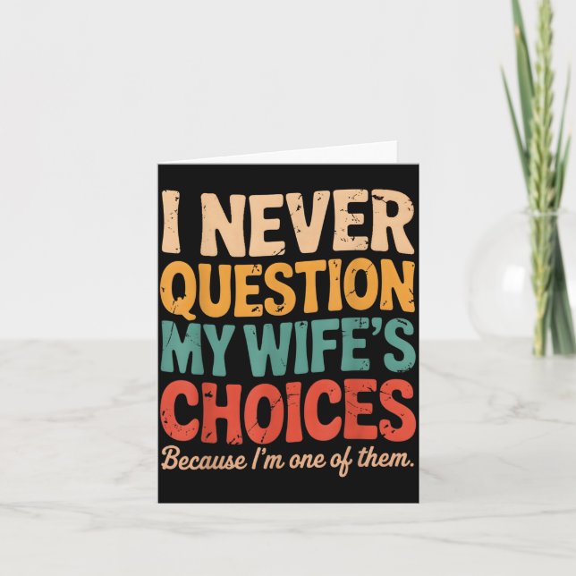 Funny Groovy Dad Joke Quote For Husband Fathers Da Kort (Framsida)