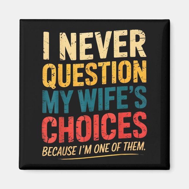 Funny Groovy Dad Joke Quote For Husband Fathers Da Magnet (Framsidan)