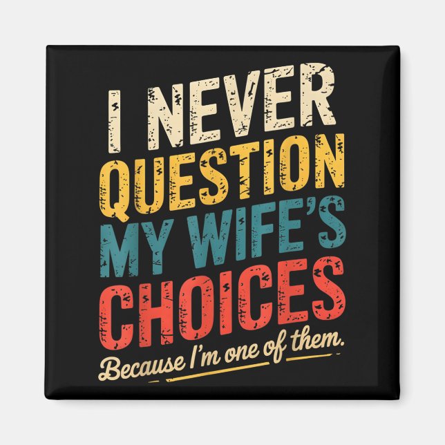 Funny Groovy Dad Joke Quote For Husband Fathers Da Magnet (Framsidan)