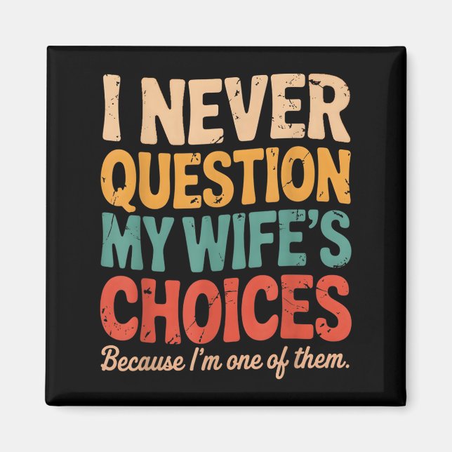 Funny Groovy Dad Joke Quote For Husband Fathers Da Magnet (Framsidan)