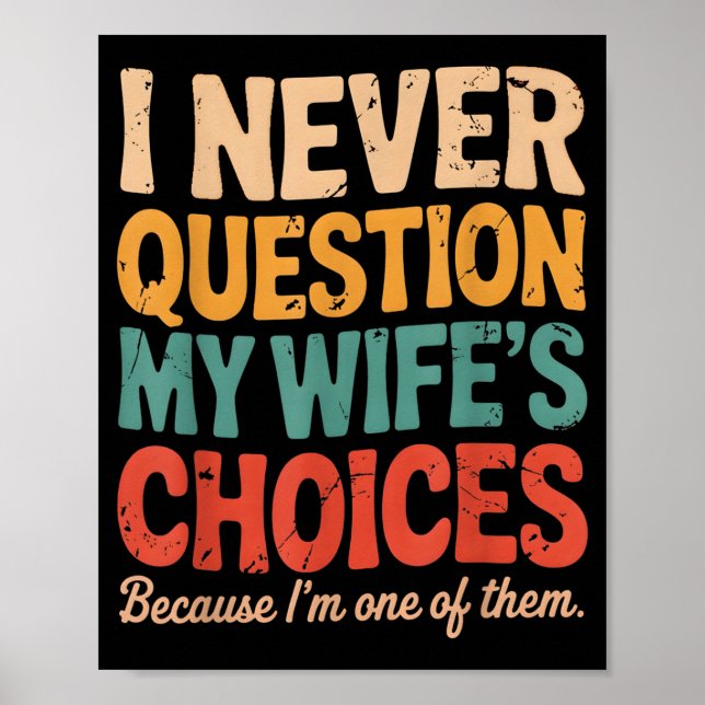 Funny Groovy Dad Joke Quote For Husband Fathers Da Poster (Framsidan)