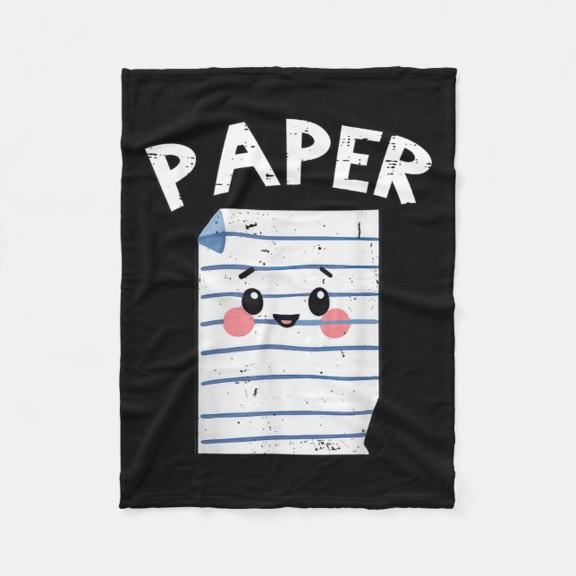 Funny Group Halloween Outfit - Sten Pappra sax Fleecefilt (Framsidan)