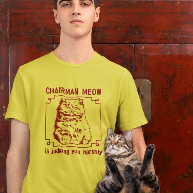 Funny Grumpy Cat Chinese Food Menu T Shirt (Skapare uppladdad)