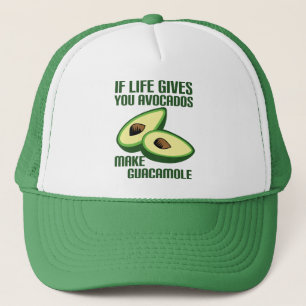 Funny Guacamole Avocado Joke Truckerkeps