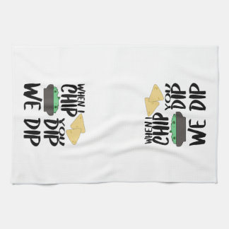 Funny Guacamole When I Dip Kökshandduk