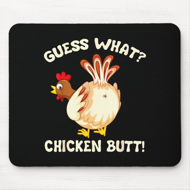 Funny Guess What_ Chicken Butt! Graphic Design  Musmatta (Framsidan)