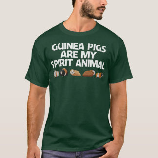 Funny Guinea Gris Art För manar kvinnor Rodent Ani T Shirt