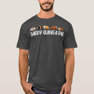 Funny Guinea Gris Art För manar Pappa Rodent Anima T Shirt
