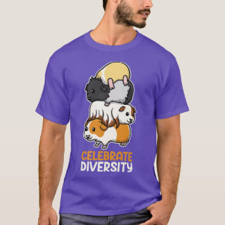 Funny Guinea Gris Celebrate Diversity Kids Manar W T Shirt