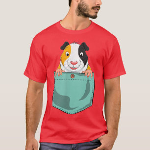 Funny Guinea Gris i Pocket for Women Manar T Shirt