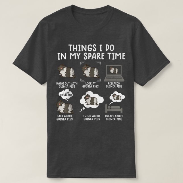 Funny Guinea Gris Shirt Srcastic Humor Guinea Gris T Shirt (Design framsida)