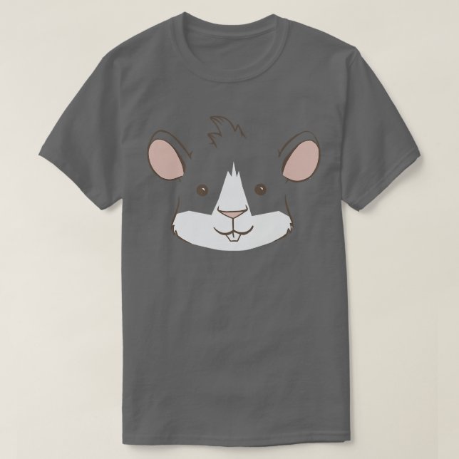 Funny Guinea Pig Face  T Shirt (Design framsida)