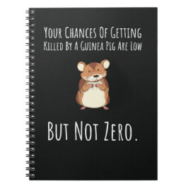 Funny Guinea Pig Gifts Animal Humor Pet Cavy Anteckningsbok