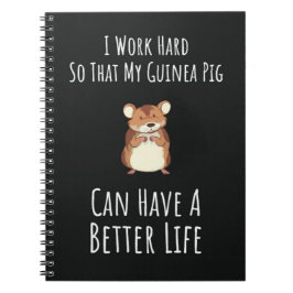 Funny Guinea Pig Owner Gifts Pet Lover Humor Anteckningsbok
