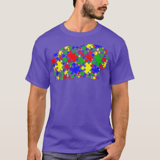 Funny Guinea pig Puzzle Animals Lover Autism Aware T Shirt