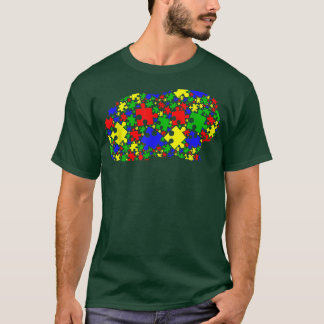 Funny Guinea Pig Puzzle Animals Lover Autism Aware T Shirt