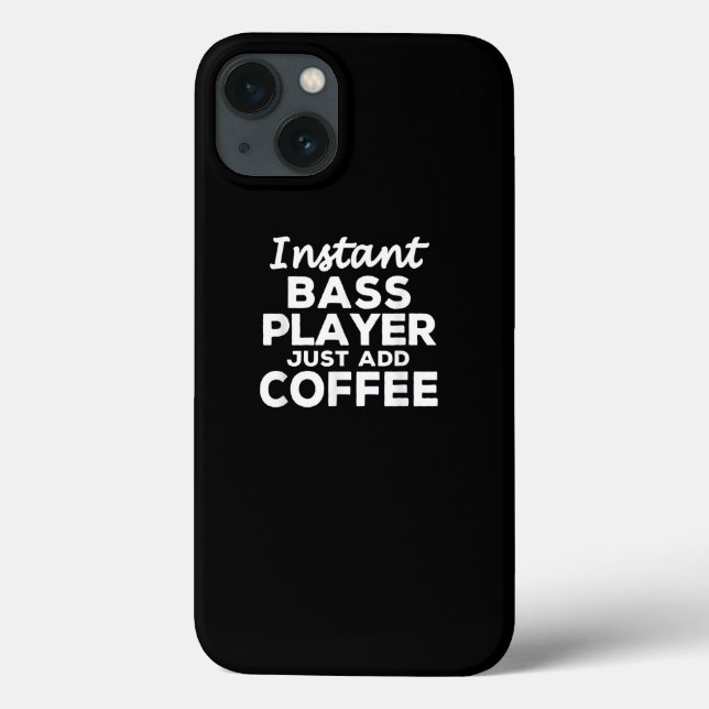 Funny Guitar Bass Players Gift Coffee Älskare (Baksida)
