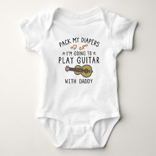Funny Guitar Pappa   Coola Guitar Player T Shirt