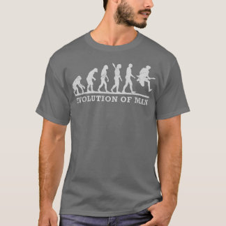 Funny Guitarist Guitar Evolution Man 865 T Shirt