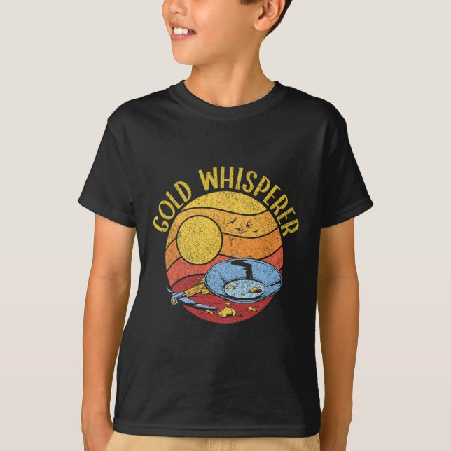 Funny Guld Panning Guld Gräver Treasure Hunting T Shirt (Framsida)